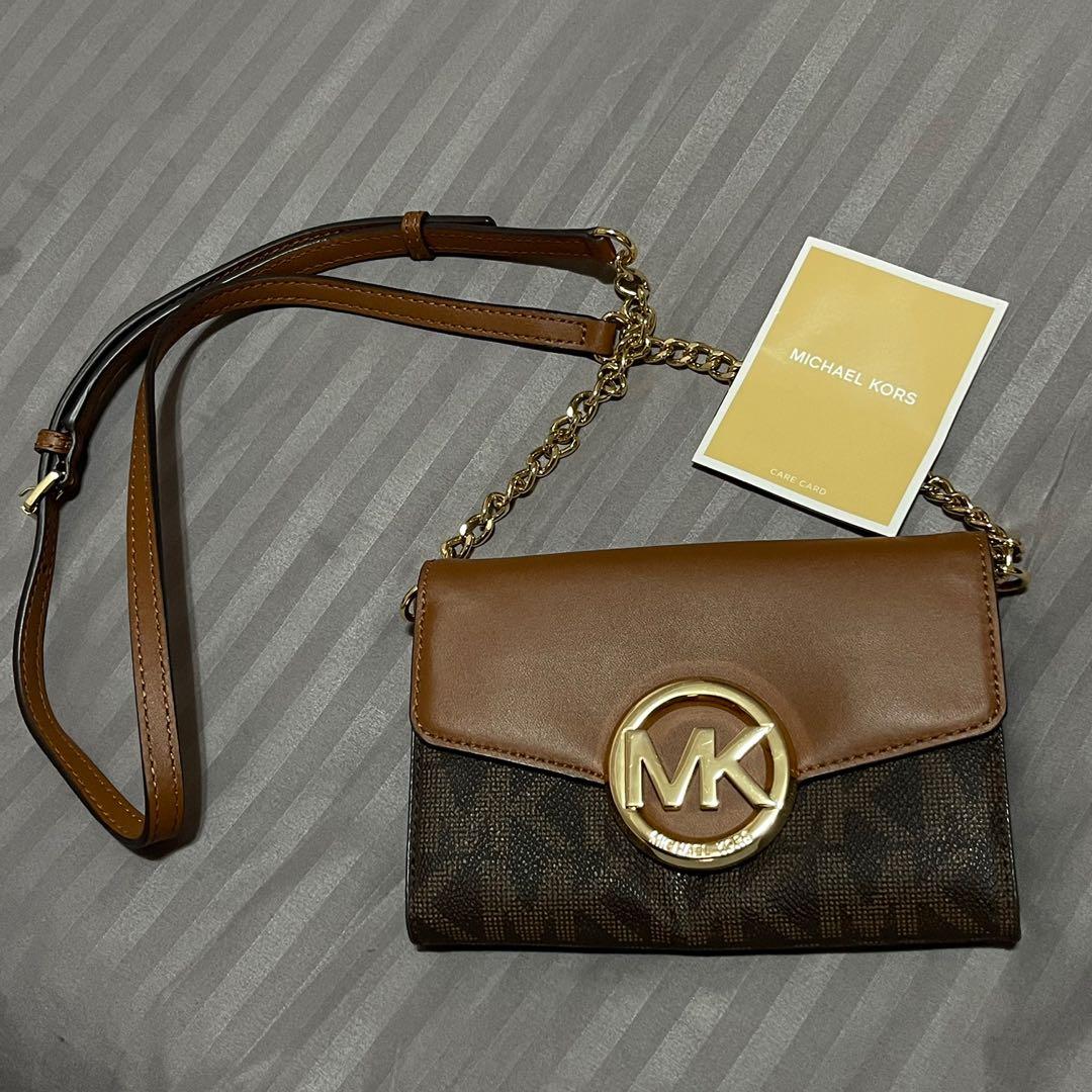Michael Kors Sling Wallet, Luxury, Bags & Wallets on Carousell