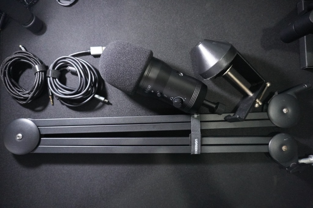 Microphone Package for Streamers [FIFINE K690 with foam, ONAIR Boom Arm ...