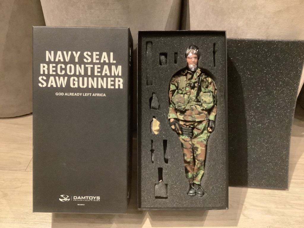 ミリタリー DAMTOYS Navy Seal Recon Team SAW Gunner Dragon-Models