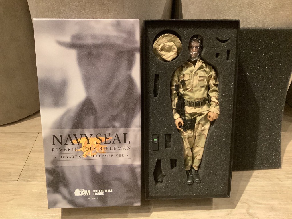1/6 Navy Seal Riverine Ops Rifleman Desert Camouflager Ver No.93011 (2013)  from Damtoys, Hobbies & Toys, Memorabilia & Collectibles, Vintage  Collectibles on Carousell