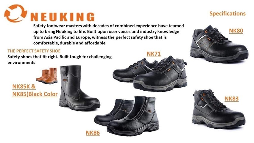 Affordable safety clearance shoes