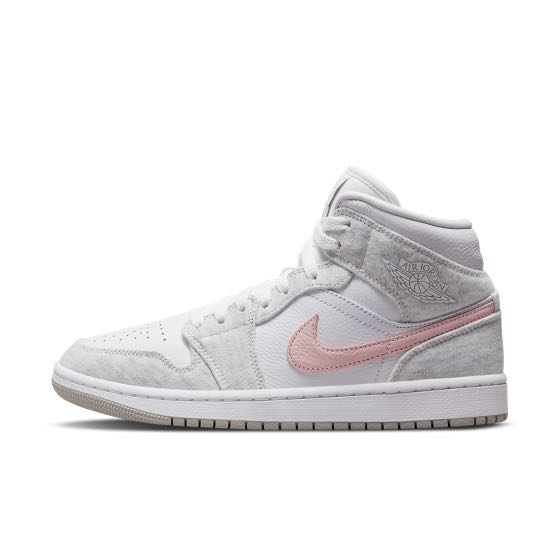 Nike Air Jordan 1 Mid Light Iron Ore, Men's Fashion, Footwear, Sneakers on  Carousell