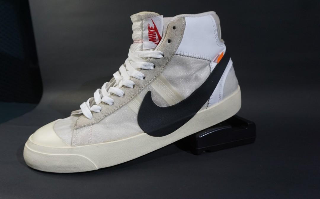 nike blazer off white gum