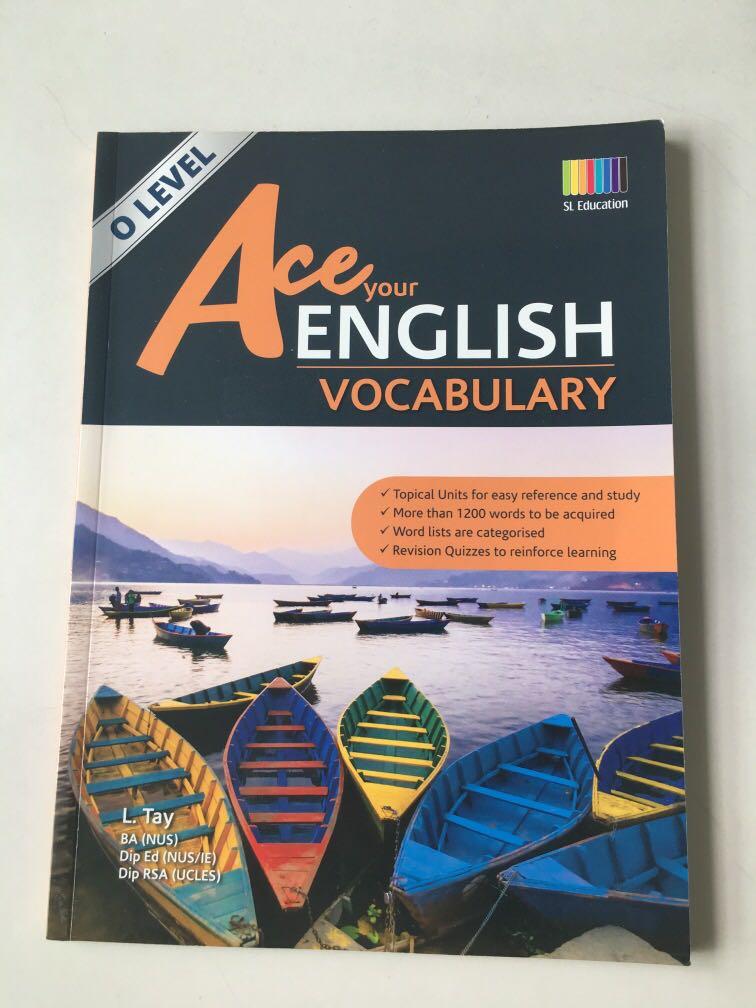 O level English vocabulary reference book, Hobbies & Toys, Books