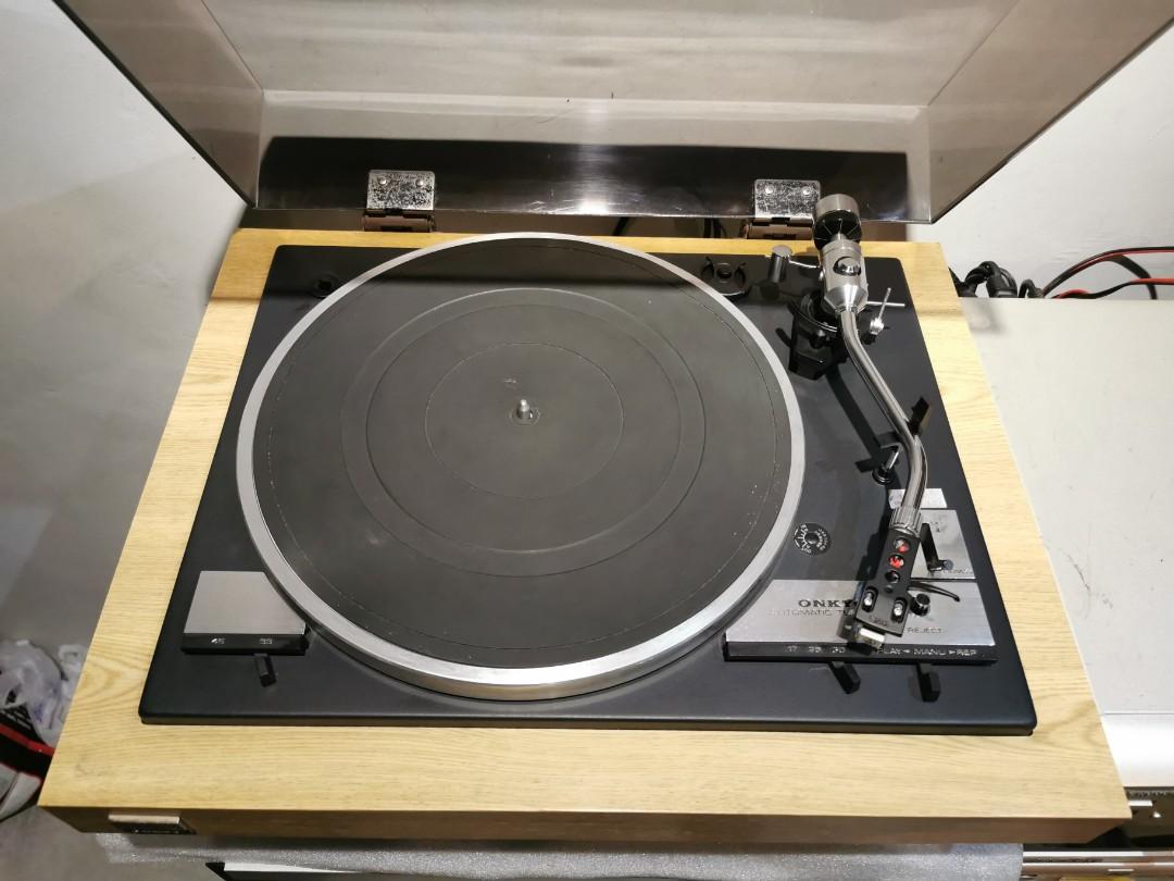 ★ONKYO CP-60A  レコードを聴く！を自由自在に・・誰もが楽しくを♪ Onkyo CP-60A belt drive, fully automatic turntable, Audio, Other