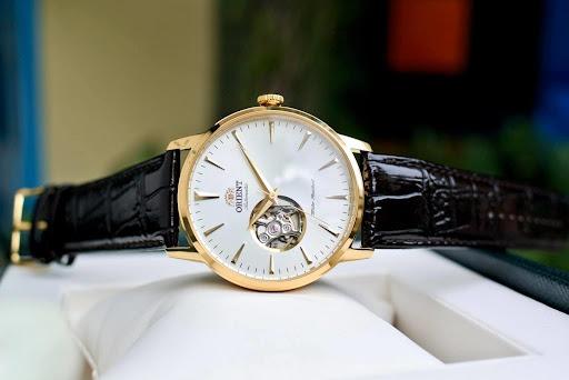Orient FAG02003W0 Partial Skeleton Automatic Self Winding Leather