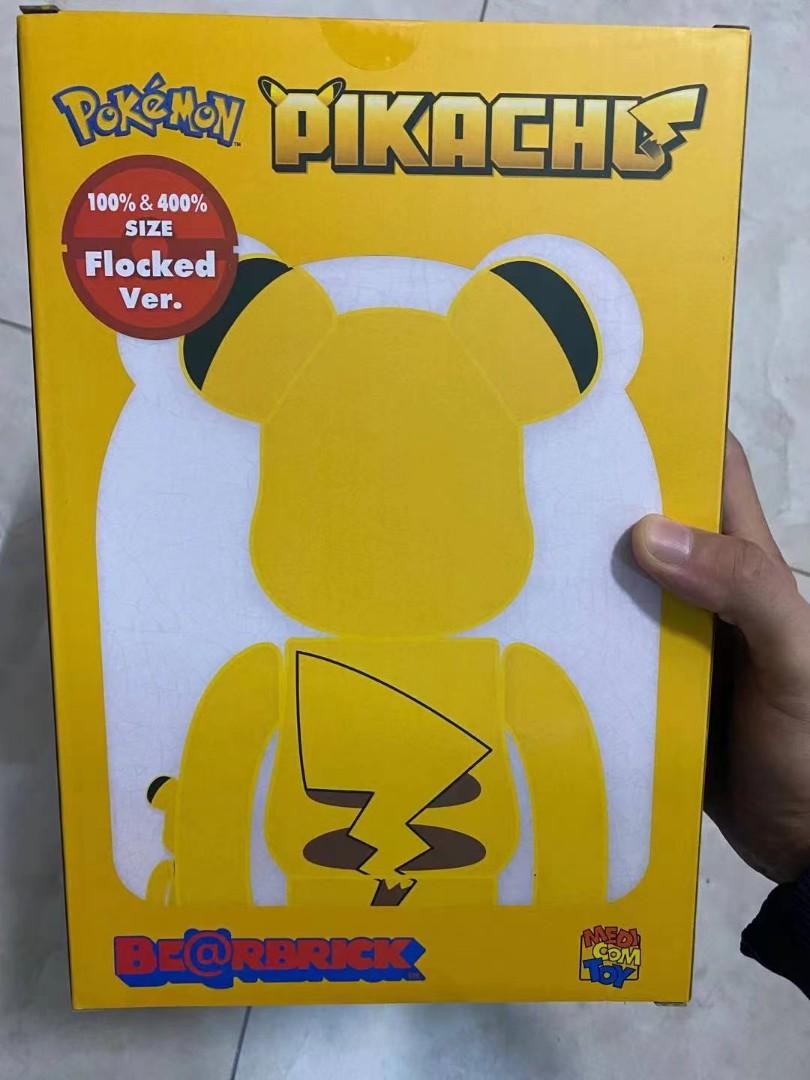 MEDICOM TOY - ベアブリック ピカチュウ フロッキーVer. 100％ &amp; 400％ BE@RBRICK ピカチュウ フロッキーVer. 100% & 400%｜MEDICOM TOY