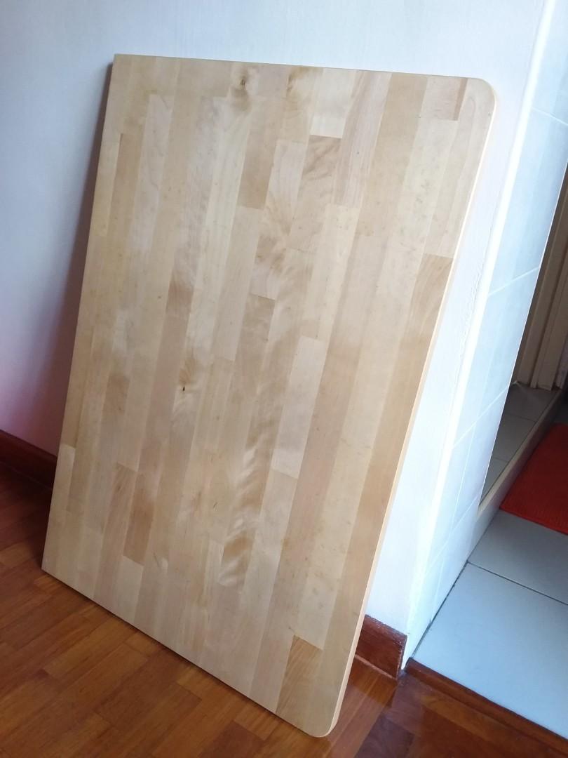 pine wood table top never use, Furniture & Home Living, Furniture