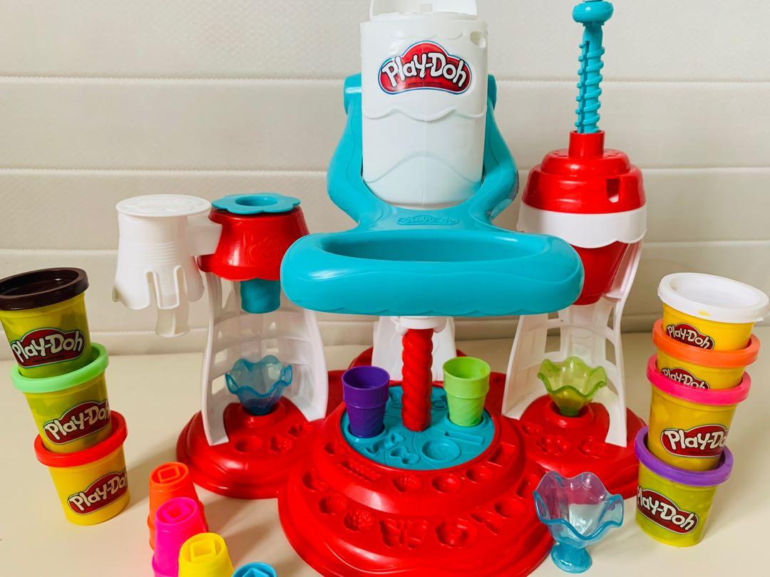 Play doh kitchen ice cream maker sales
