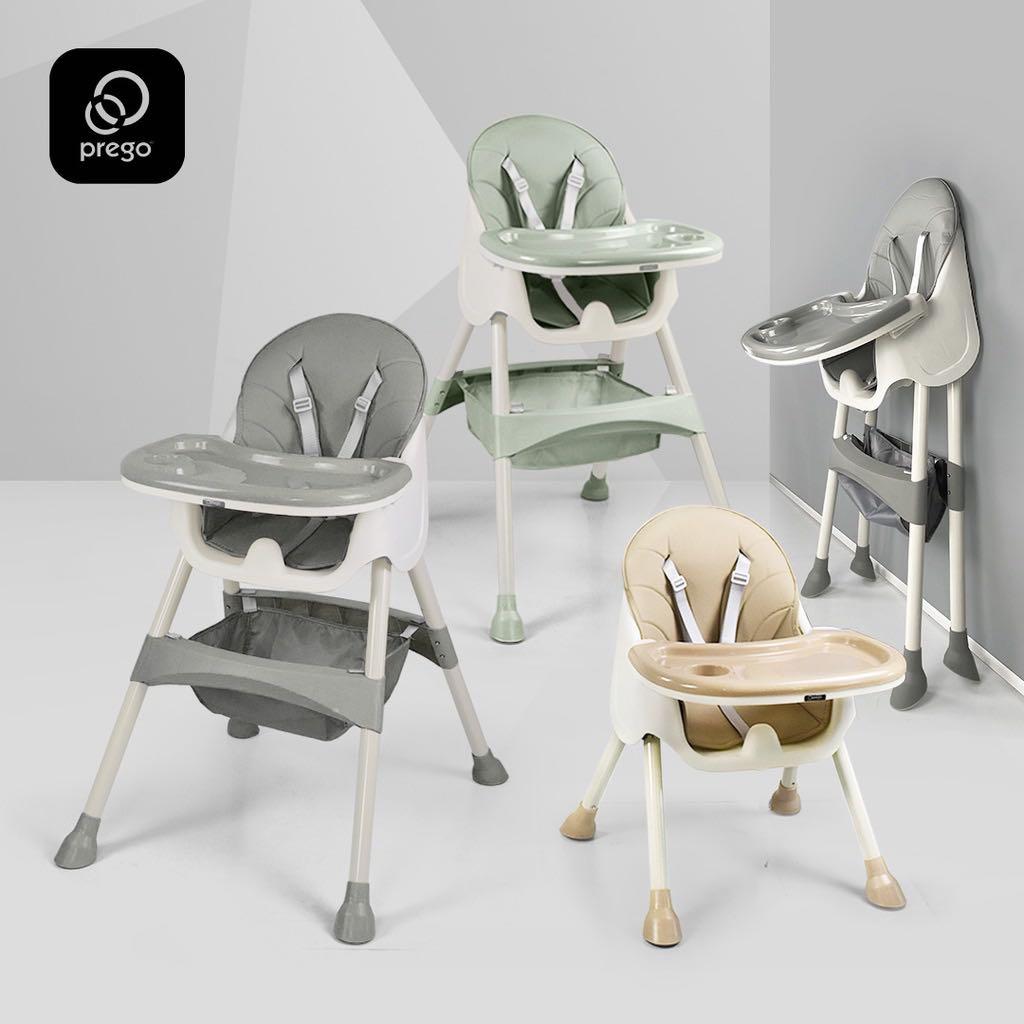 Prego DUO II Foldable Baby High Chair Feeding Eat Dining Seat
