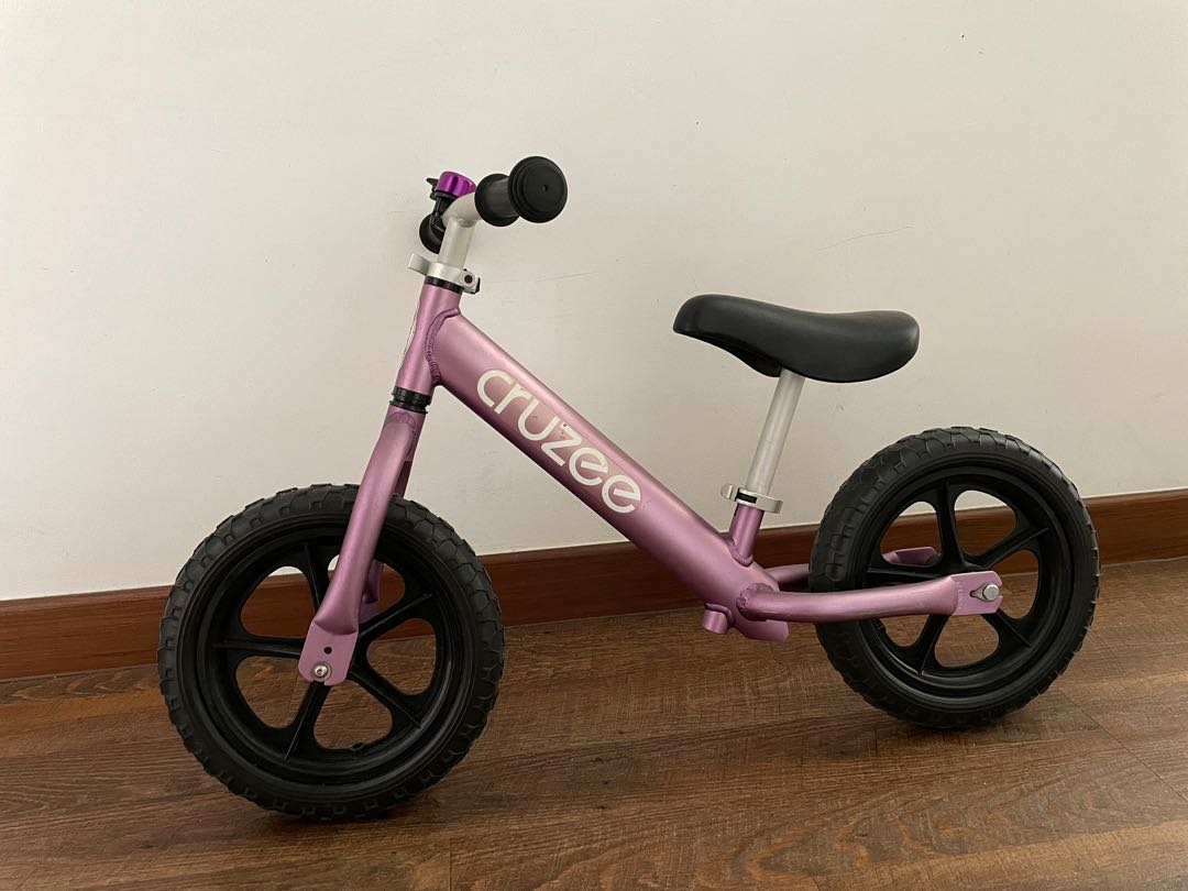 Preowned Cruzee Balance Bike Sports Equipment Bicycles Parts Bicycles on Carousell