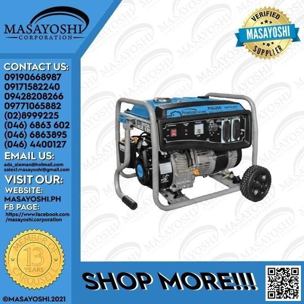 Promate Generator PH6250 | Gasoline Generator | Gas Generator | Power ...