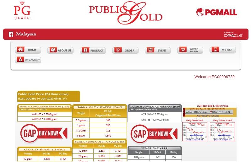 Public Gold - Gold Saving Account (Category: Others) located in Georgetown. Submitted by ricky_ang88 (Listing ID 1135840129, Image 1). Description: Public Gold - Gold Saving Account - Min Rm100, can start do saving Gold - Saving Gold, Long term Investment - Can fight for Inflation. value of money keep depreciate problem - can take out the Physical Gold anytime - Public Gold, got many branches on Malaysia. Can search online for more info. If u int