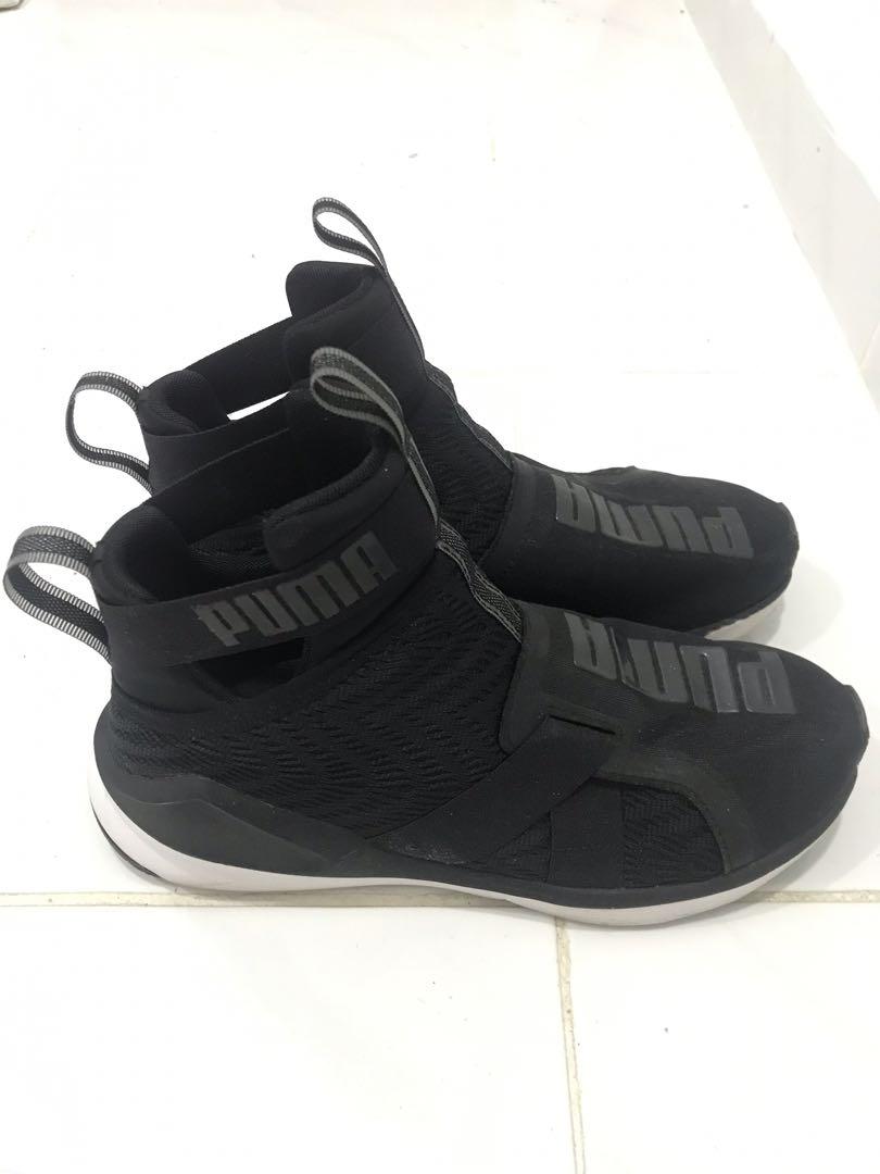 Puma fierce strap leather outlet