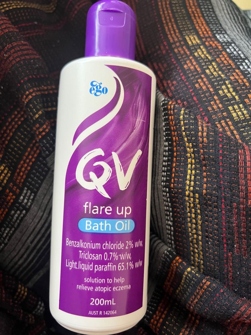 QV Flare Up Bath Oil New (Eczema ,Dermatitis), Beauty & Personal Care