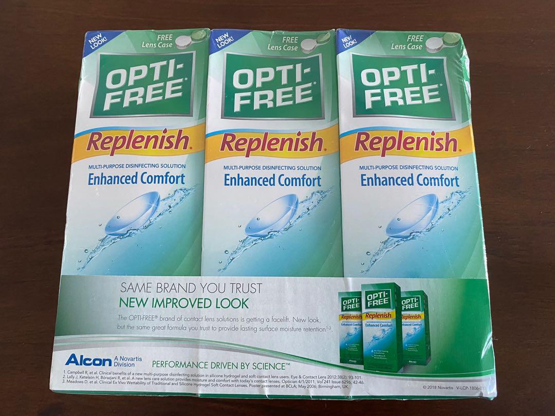 Replenish Enhanced Comfort Sterile Multipurpose Disinfecting Solution