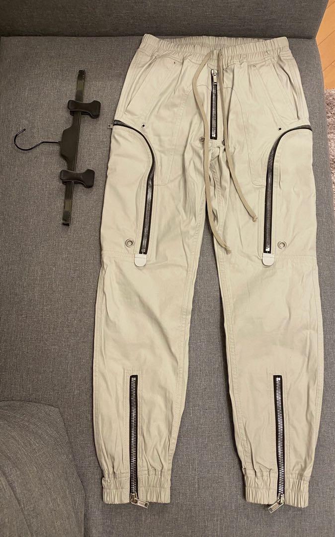 Rick Owens bauhaus zip pants trousers 46 NEW, 男裝, 褲＆半截裙, 長