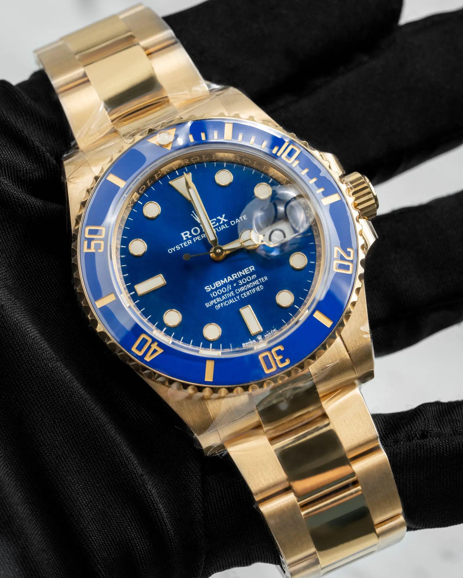Rolex submariner full gold on sale