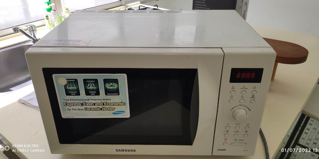 samsung triple distribution system microwave oven
