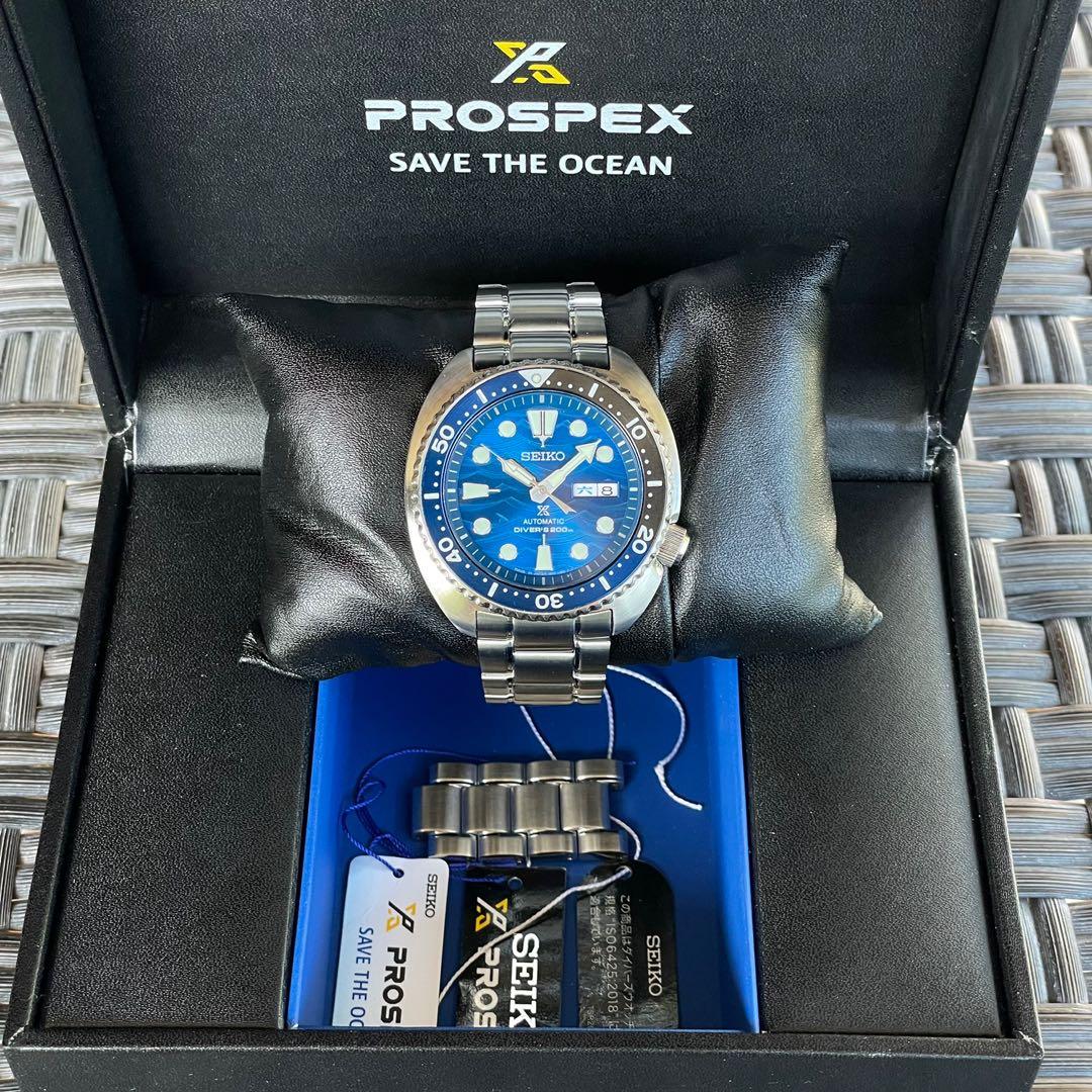 Seiko Great White Shark Save The Ocean Turtle JDM Kanji Dial SRPD21J1,  Men's Fashion, Watches & Accessories, Watches on Carousell
