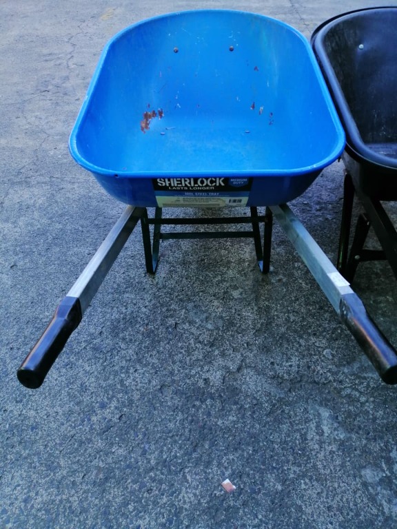 Sherlock Wheelbarrow 100L Steel, Furniture & Home Living, Gardening, Gardening Tools & Ornaments