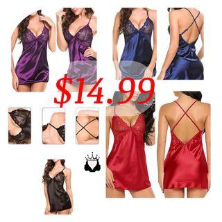 Silk Dress Lingerie