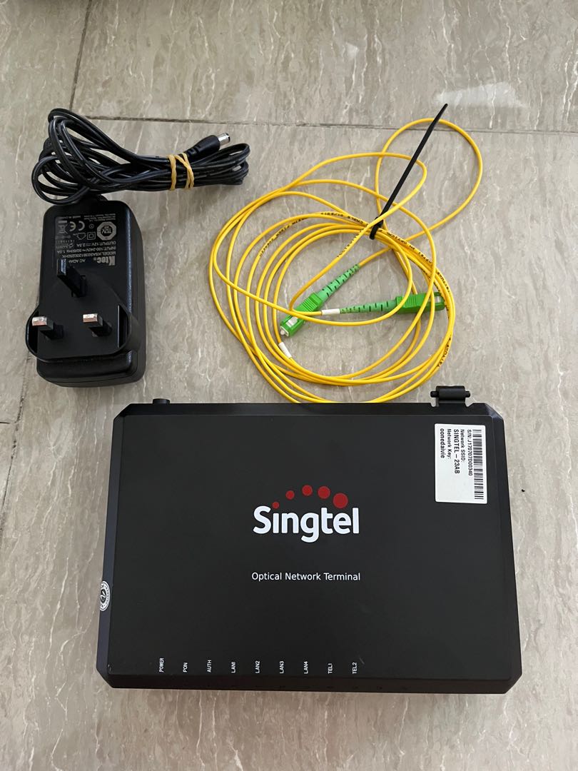 SINGTEL Network Terminal, Computers & Tech, Parts & Accessories ...