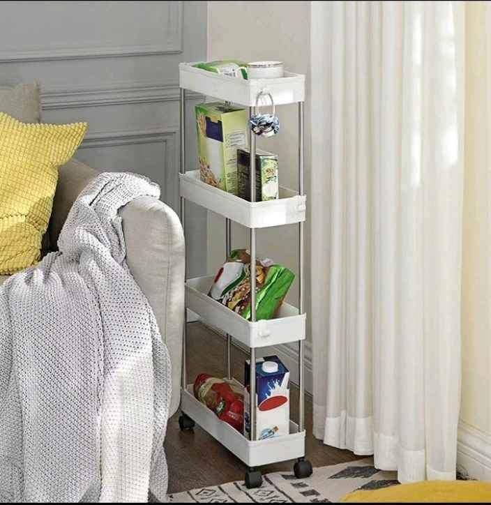 Slim Trolley (Category: Storage Boxes & Baskets) located in Manila. Submitted by thechecklistph (Listing ID 1135910526, Image 2). Description: Slim Trolley Price: 375 Dimension: 15.5x34x5 inches (LHW) Pick up or shipping c/o buyer.