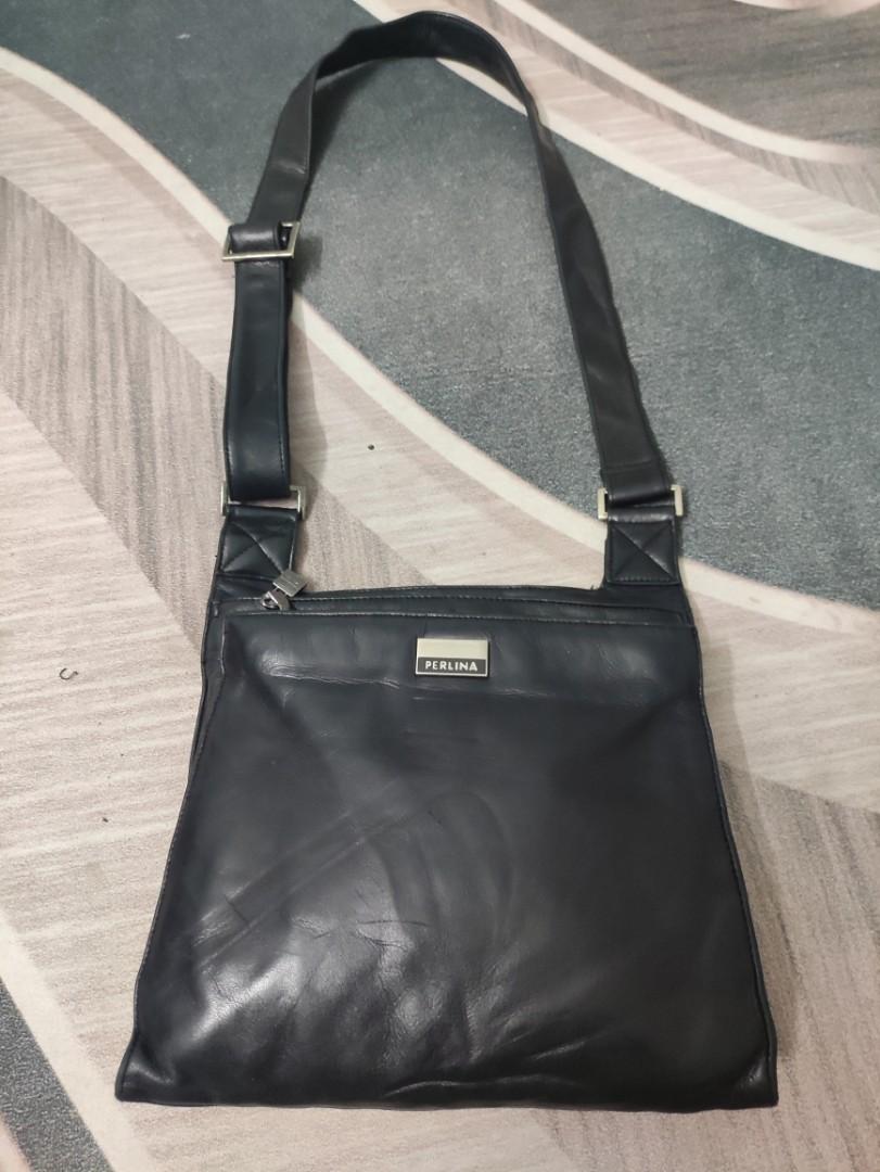 Sling leather PERLINA, Men's Fashion 