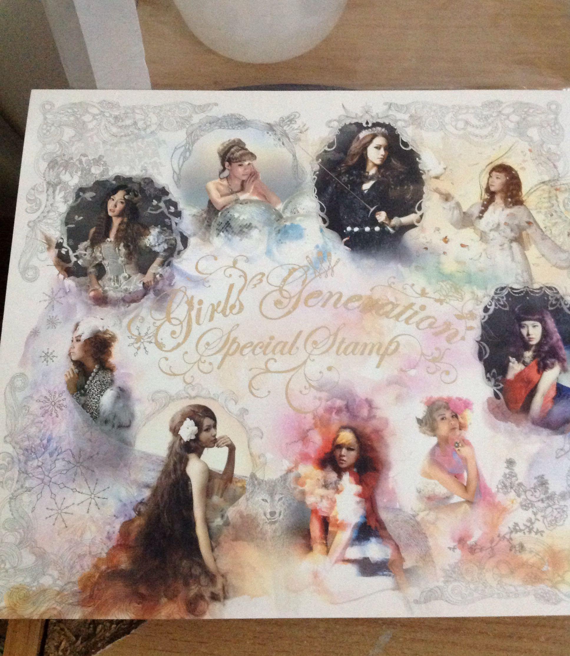 SNSD Girls' Generation RARE Special Stamp (Category: K-Wave Merchandise) located in Cavite. Submitted by sale_declutter (Listing ID 1135986940, Image 1). Description: SNSD Unsealed Special Stamp No more envelop but comes with its original plastic. Stamps inside are still sealed and intact .