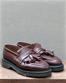 Solovair Burgundy Tassel Loafer