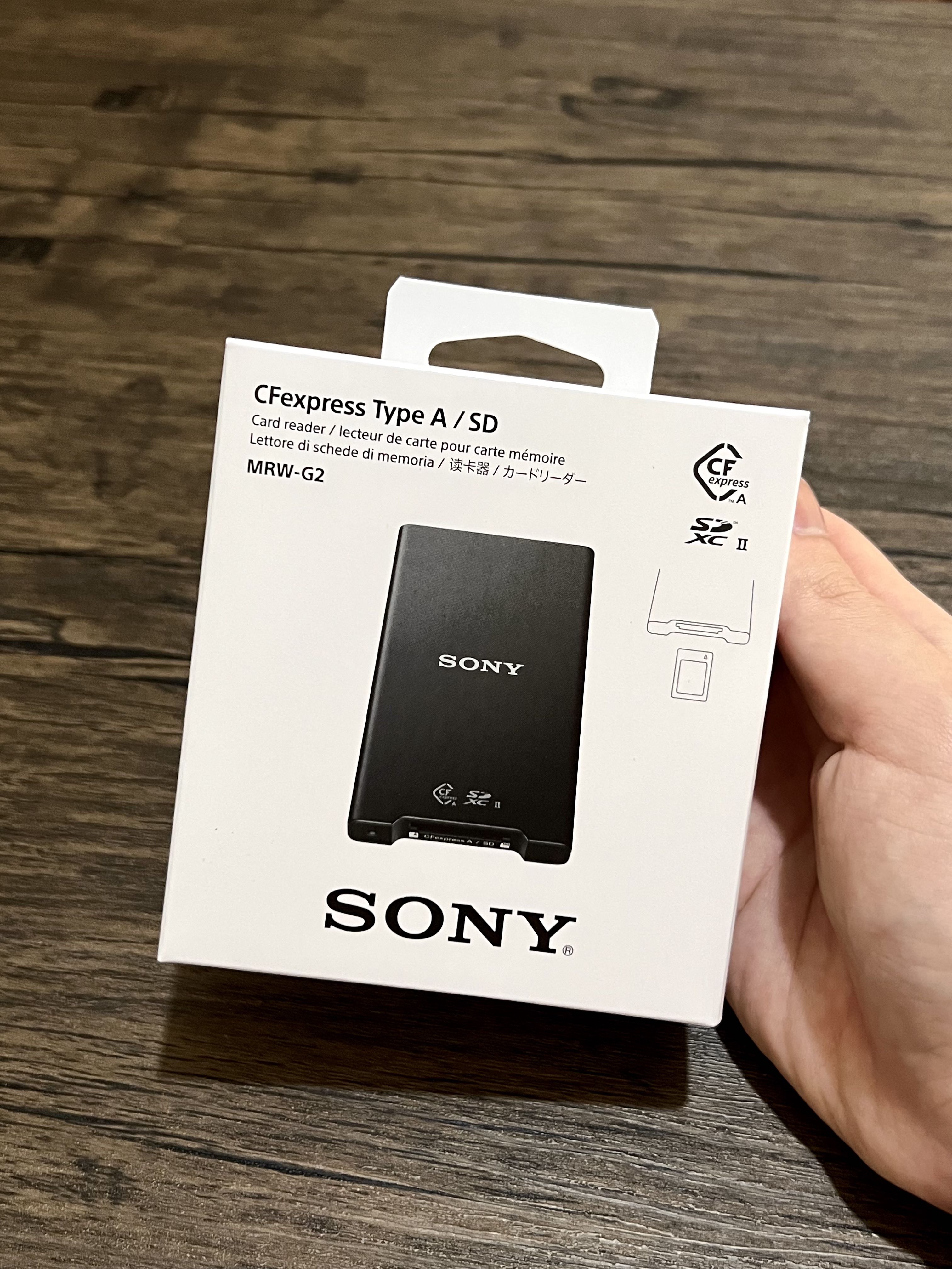 Lecteur de carte mémoire Sony MRW-G2 CFexpress Type A / SD