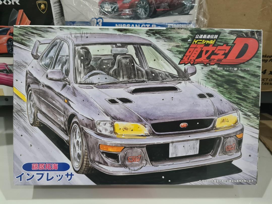 Subaru Gc8 Initial D Version Hobbies Toys Toys Games On Carousell
