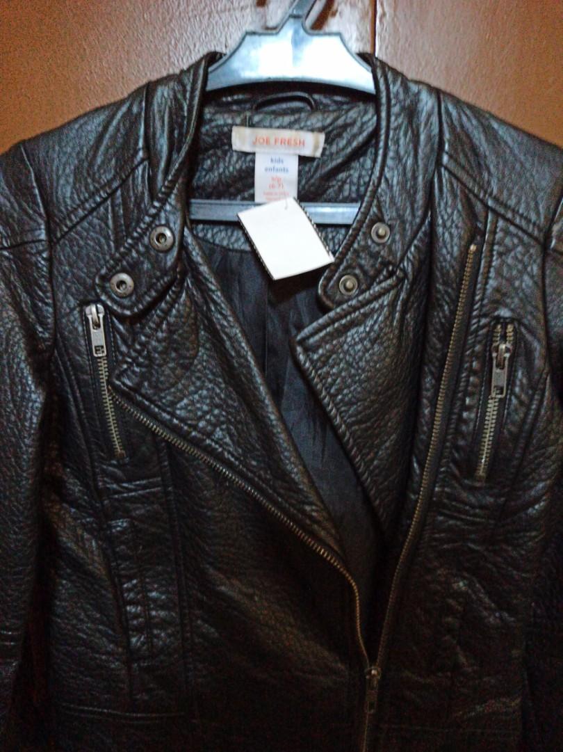 joe fresh leather jacket