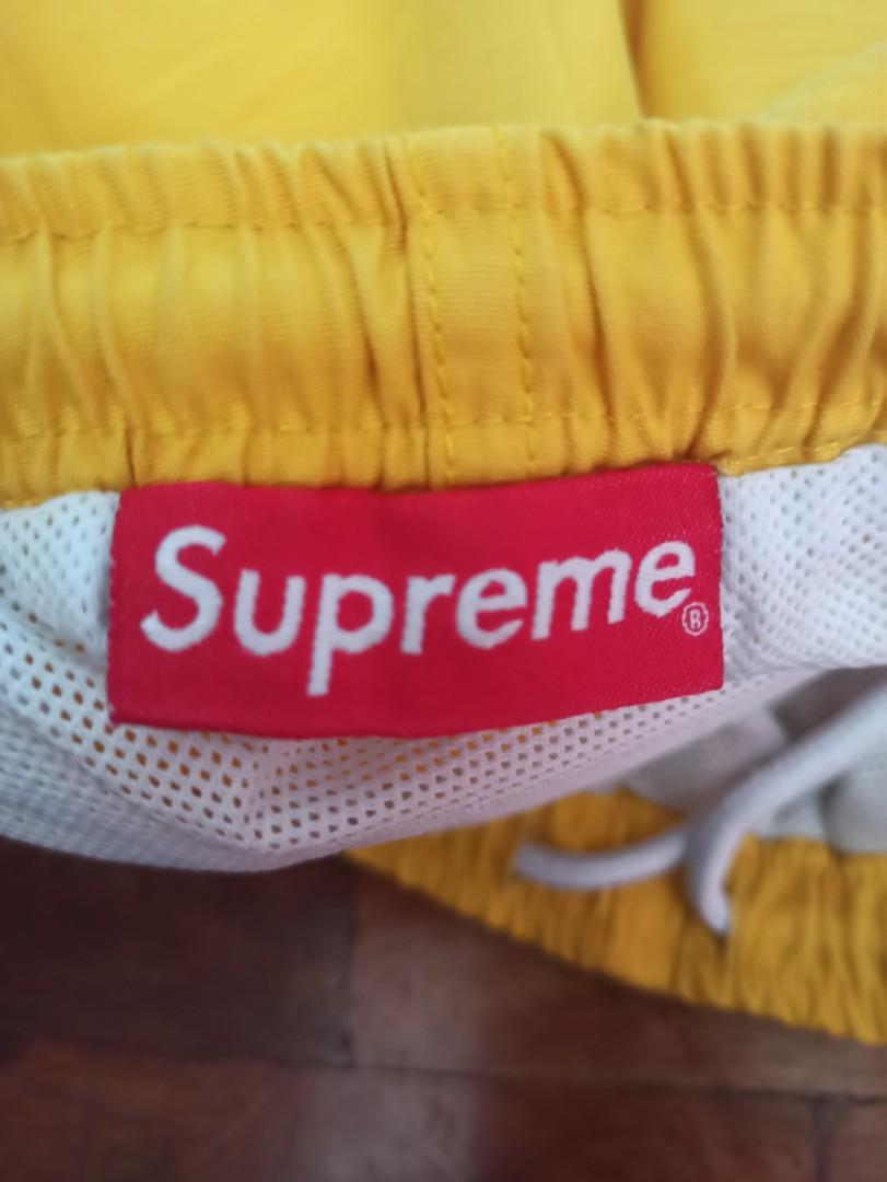 SUPREME BANNER SHORT Men s Fashion Activewear on Carousell