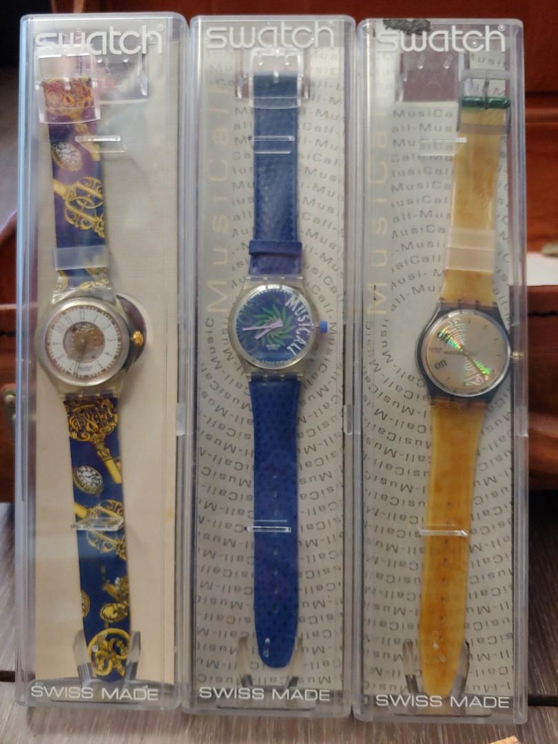 第一代Swatch （分類：手錶）位於 Hong Kong。 由 traceysmith9253 提交（商品編號 1135912742，圖片 3）。簡介： 全新未拆盒 第一代swatch 經典款式 清櫃 斷捨離!!。
