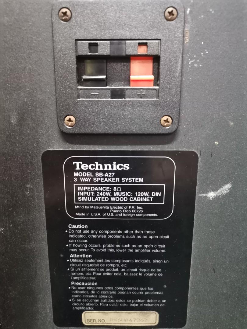 Sb a27 technics clearance