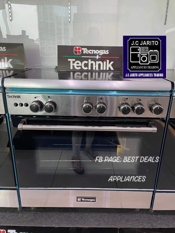 TECNOGAS GAS RANGE 80cm WITH FREE HOSE AND REGULATOR, TV & Home