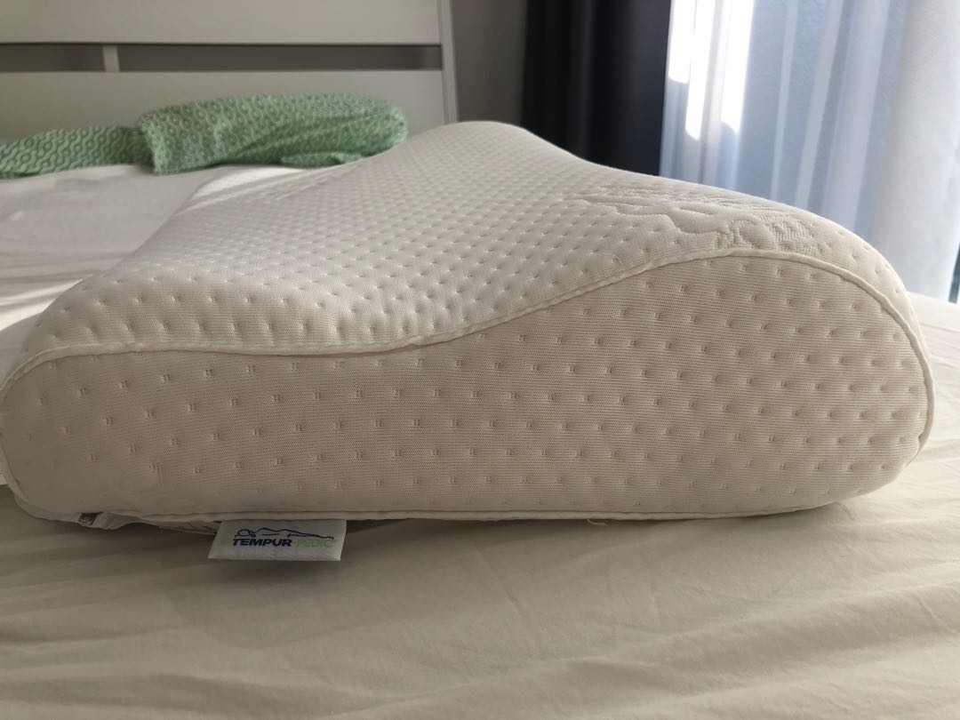 Tempur original pillow ergonomic support, Furniture & Home Living