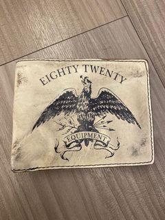 香港購入The eighty twenty equipment 男士皮夾短夾錢包卡夾配件包包歐美精品專櫃黑白色 men’s wallet coin card case black white designer
