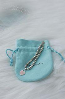 Tiffany & Co. Heart Tag Single Heart Silver Bracelet