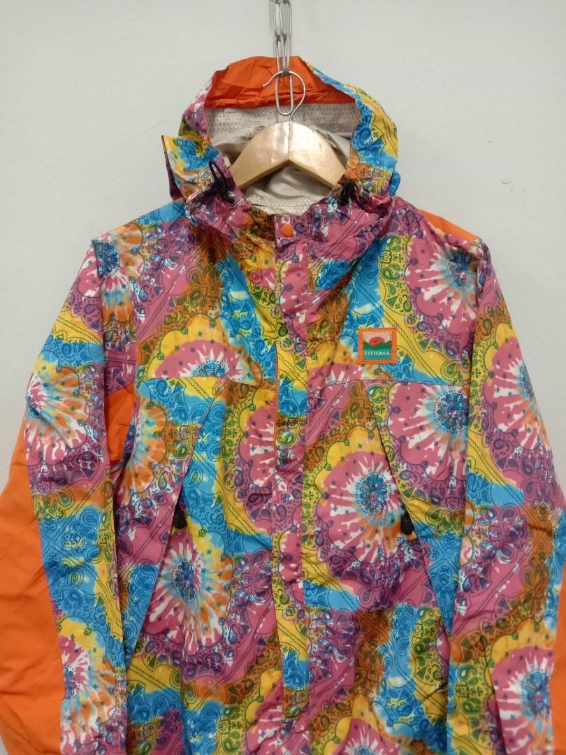 Tie cheap dye windbreaker