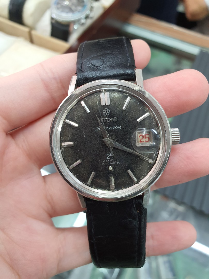 Titoni Airmaster 25 Jewels Automatic vintage Men s Fashion