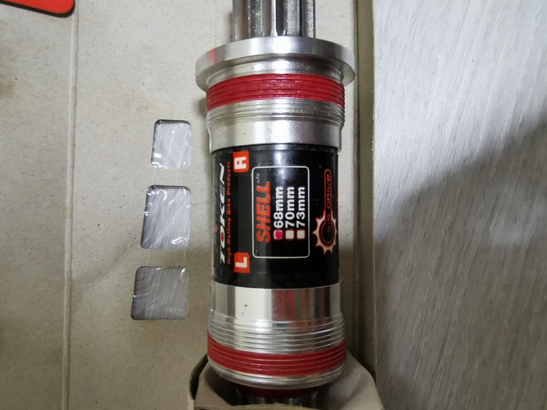 Token bottom bracket (Category: Parts & Accessories) located in Singapore. Submitted by telokyeong (Listing ID 1135957771, Image 4). Description: Hi Selling 3 pieces of Token bottom bracket. Each for $25. Details are in the pics. Please feel free to contact for more details. Thank you..