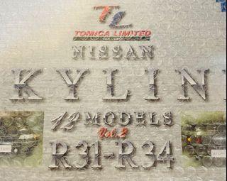 Tomica 車仔 Skyline GTR 12 models vol.2 R31-34