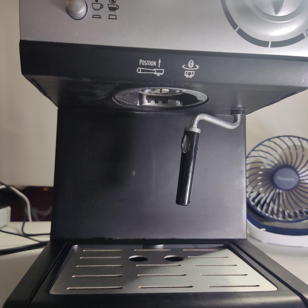 Traditional Pump Espresso Coffee Machine with Milk Steamer, HOMEVER 15