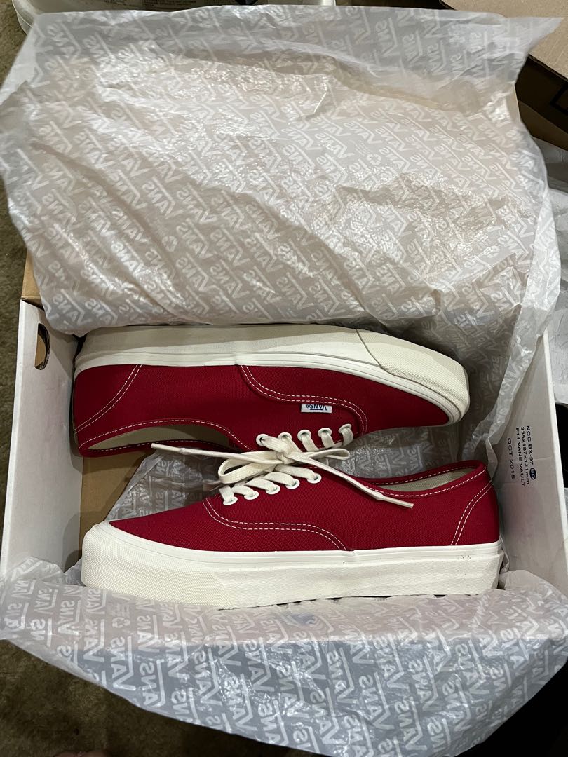 Vans Vault OG Authentic LX Chili Pepper Men s Fashion Footwear