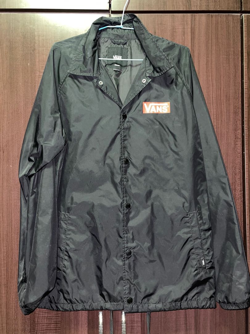 windbreaker vans jacket