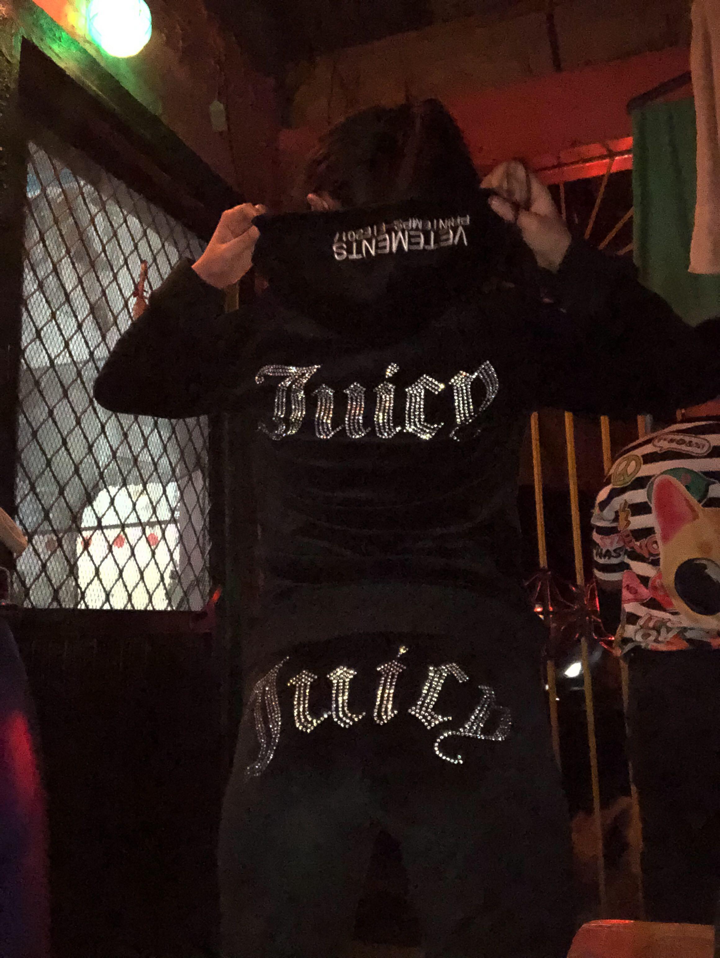 Vetements x Juicy Couture Tracksuit Women s Fashion Coats