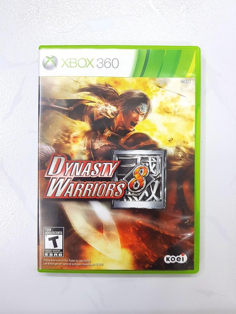 Video Game for Xbox 360 : Dynasty Warriors 8 *Used* (NTSC / Koei / Teen),  Video Gaming, Video Games, Xbox on Carousell